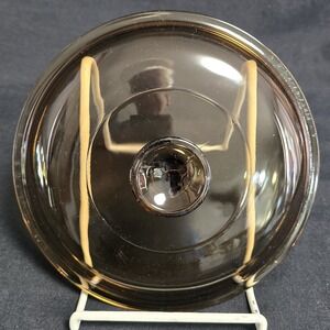 PYREX V2.5C Amber Glass Replacement LID For‎ Visions 2.25L Casserole 8.25"